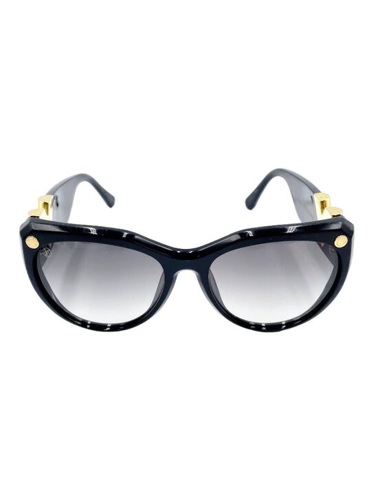 Louis Vuitton New Arrival My Fair Acetate Metal Gold Black Sunglasses Eyewear